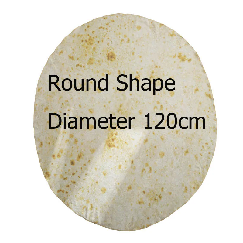 Round Diamter 120cm Мягкое фланелевое одеяло-тортилья, буррито, одеяло s для кровати, дивана, путешествий, офиса, круглая Прямоугольная форма, забавное одеяло, s подарок - Цвет: Round Diamter 120cm