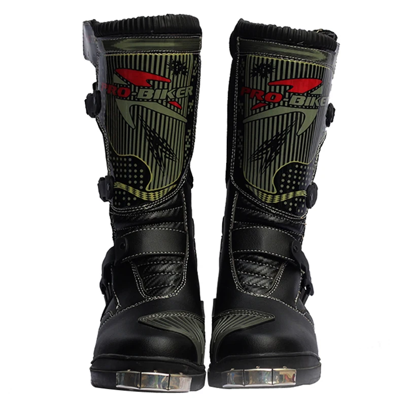 B1007 Black PRO-BIKER/мотоциклетные ботинки; мужские ботинки для верховой езды; гоночные ботинки для мотокросса; мотоциклетные ботинки для езды по бездорожью; Водонепроницаемая Обувь - Цвет: B1007 Black