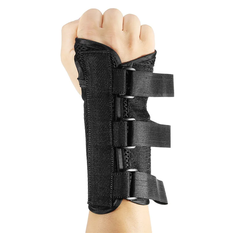 Горячая Carpal туннель 2 напульсник Sprain шина для предплечья ремень вывих запястья клейкая лента напульсник