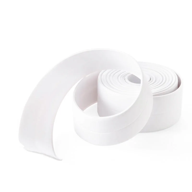kitchen waterproof mildew proof tape line corner seams moisture protection collision rubber strip | Дом и сад