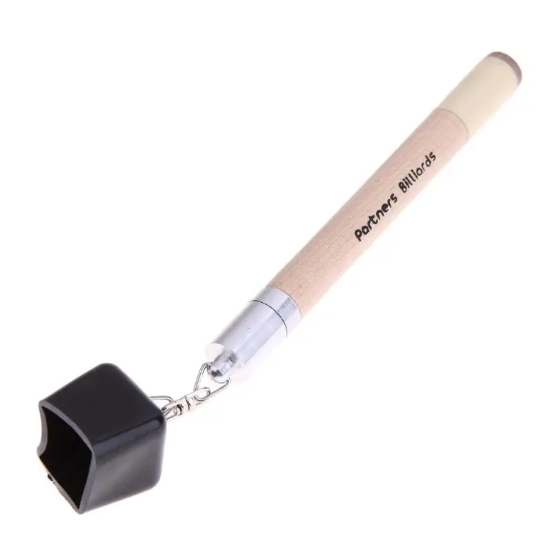 Практичный 2 в 1 держатель Pricker Cue Tip Prep инструмент карманный бильярдный мел стол ручка для снукера бильярдные аксессуары