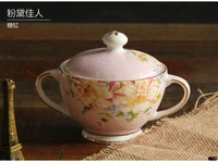 european style bone chinaware coffee cup set pastoral tea tea creative ceramic british sugar tank mrs potts