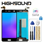 Полный ЖК-дисплей + сенсорный экран дигитайзер сборка для ZTE Blade V8 lcd V0800 дисплей 5,2 