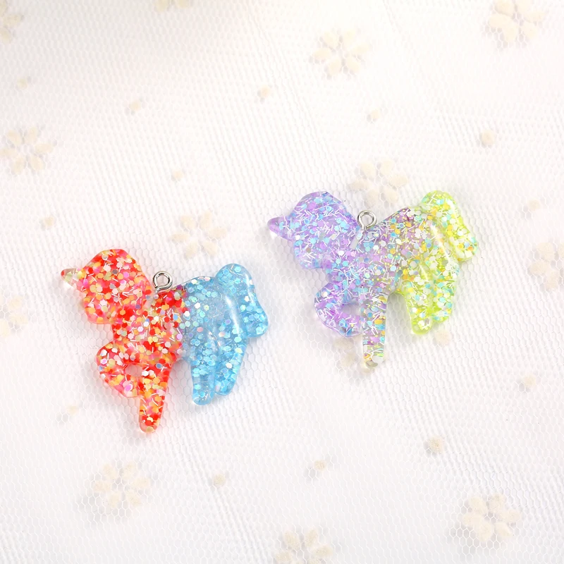10 шт. подвески в виде единорога 42 х36 мм|unicorn charm|charm necklacecharm charm |