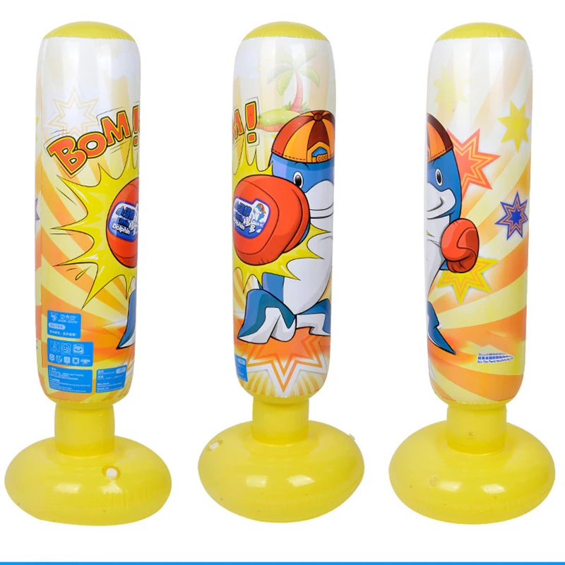 Надувная боксерская сумка для фитнеса Stress Punch Tower Bag speed Stand тренировочные мощности «неваляшка» для бокса для детей подростков взрослых