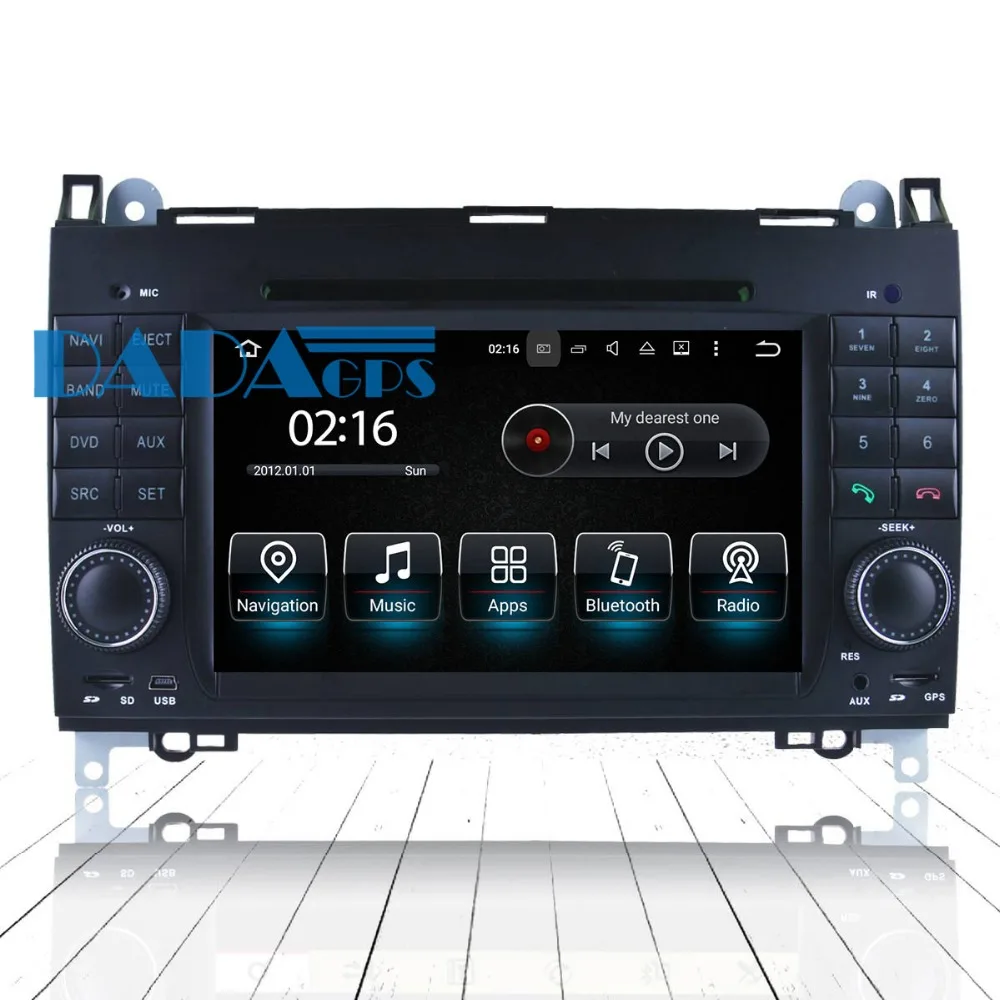 Android 8 0 7 1 автомобиля Радио DVD плеер GPS блок для MERCEDES BENZ A class W135 B W245 Viano Sprinter стерео