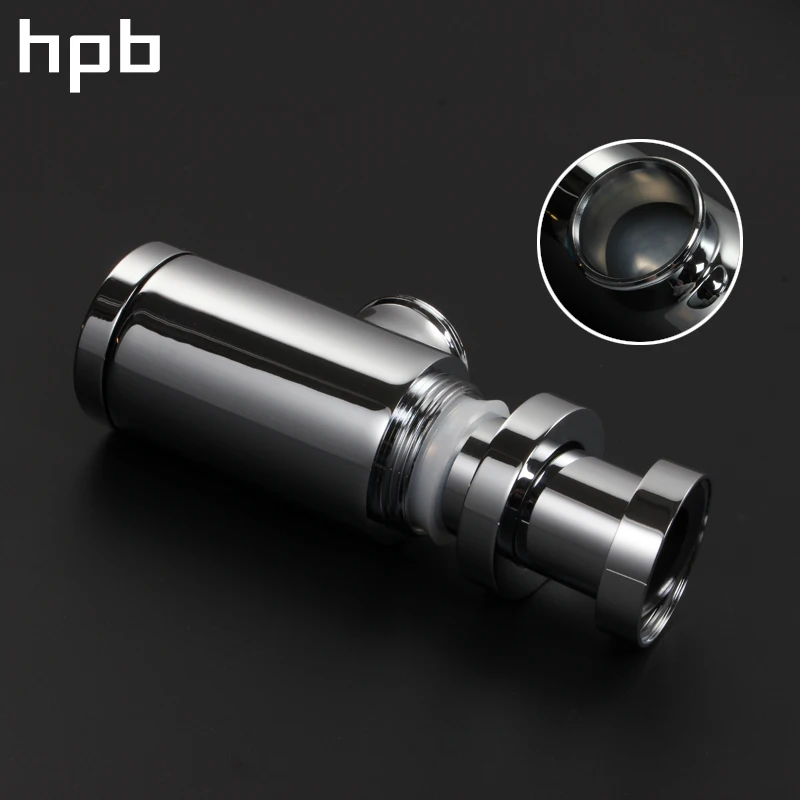 HPB Siphon бутылочные ловушки всплывающая раковина сливной кран P-Traps отработанная