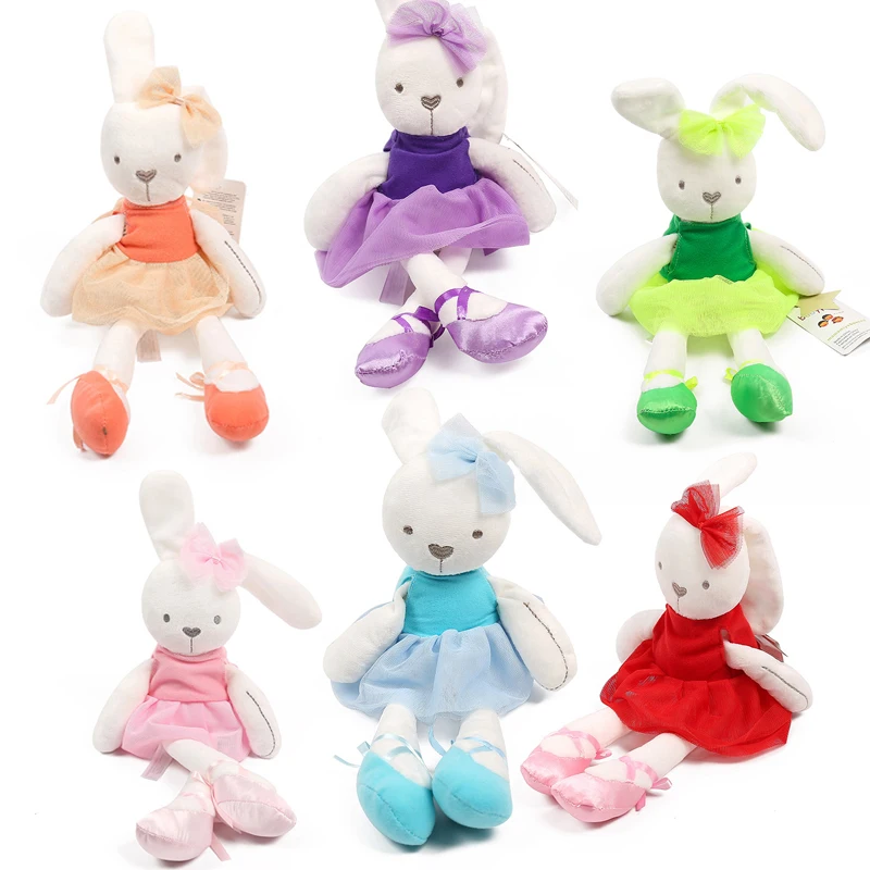 42 см милый кролик кукла детские мягкие плюшевые игрушки спящий мате и в виде