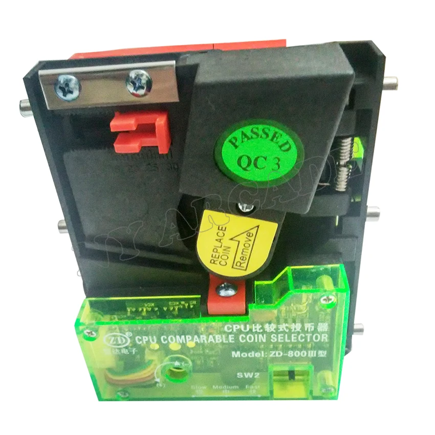 ПРОЦЕССОР Vetical Монетоприемник Drop Insert Coin selector Аркада части одной монетой или