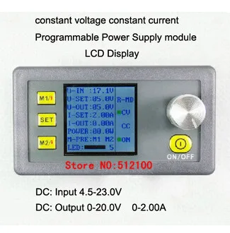 Регулируемый регулятор напряжения DP20V2A понижающий модуль питания постоянного и