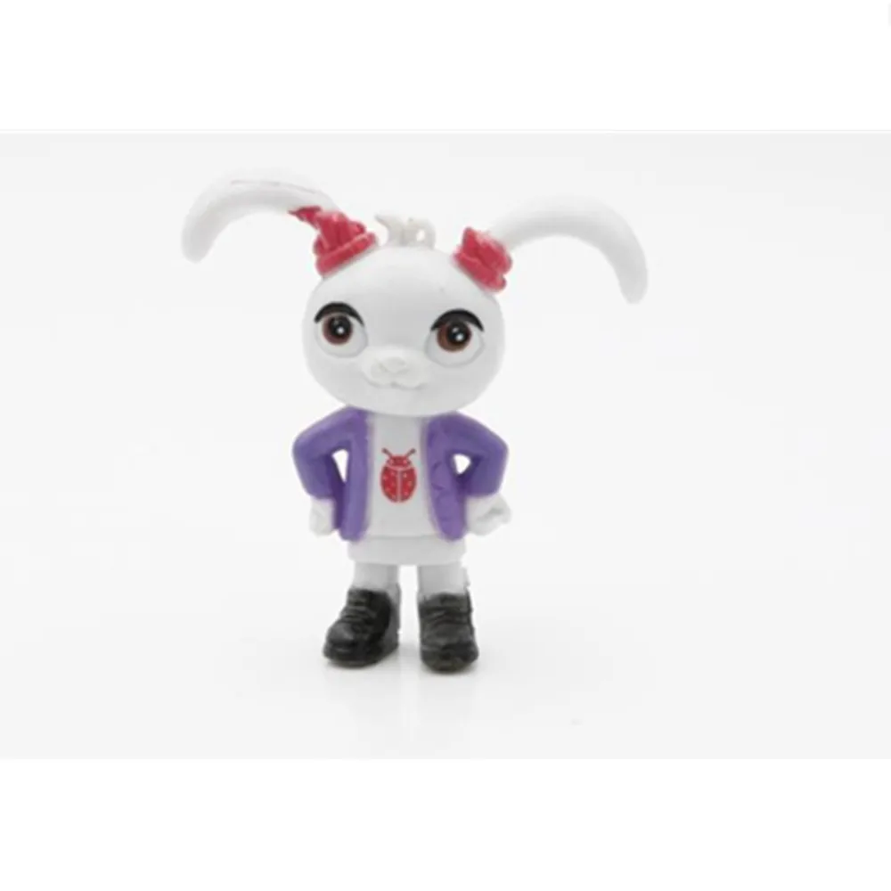 1 шт. мультфильм Bing Bunny Фигурки ПВХ модель милый кролик панда слон животное ребенок подарок игрушка
