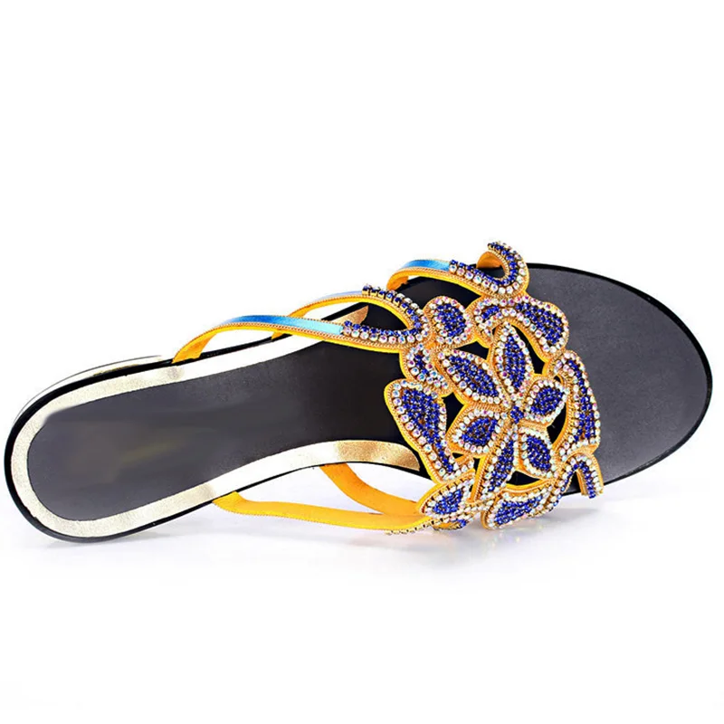 Женские летние шлепанцы на плоской подошве с цветами большие размеры 42 43|fashion