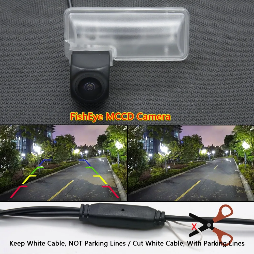 Камера заднего вида Fisheye 1080P MCCD HD парковочный монитор камера для Subaru Forester 2013 2014 2015