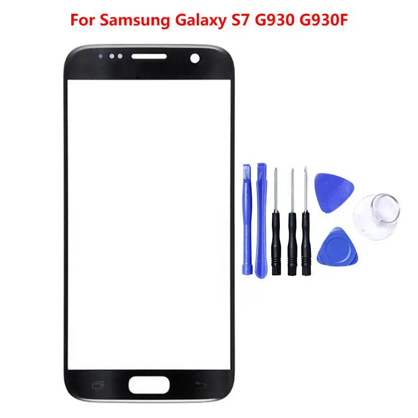 Передняя панель сенсорного экрана Внешний стекло объектива для samsung Galaxy S7 G930 |