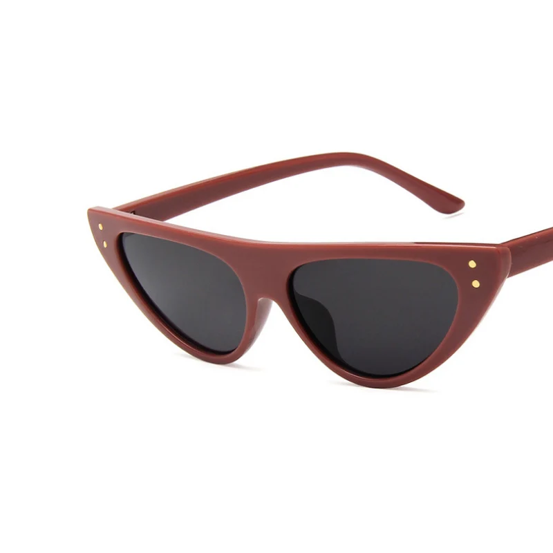 Для женщин Роскошные Брендовая Дизайнерская обувь Винтаж градиентные очки Ретро