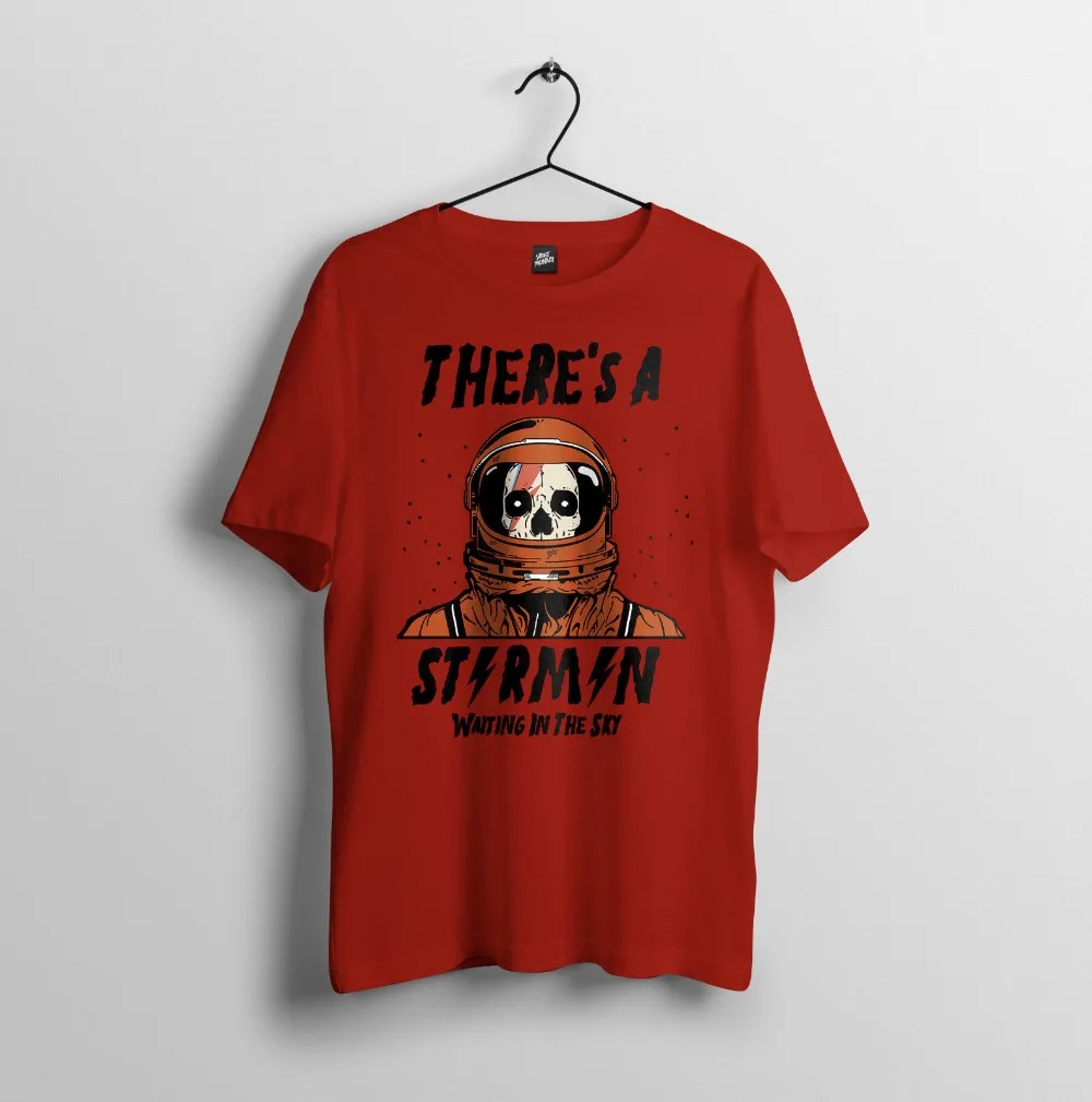 Bowie Ziggy Stardust Starman Inspired Design-мужская футболка унисекс 2019 новые модные хлопковые