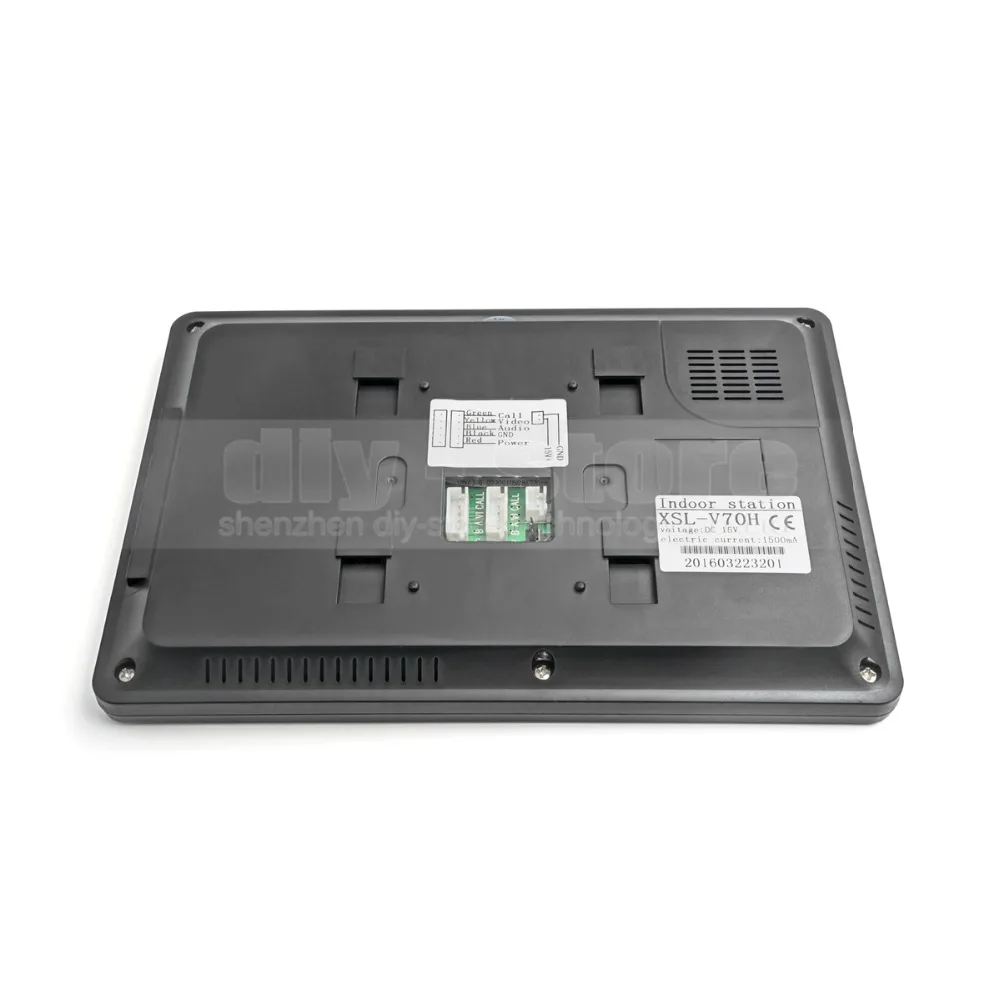 Видеодомофон DIYSECUR 7 дюймовый видеодомофон 700TV линия ИК камера ночного видения HD +