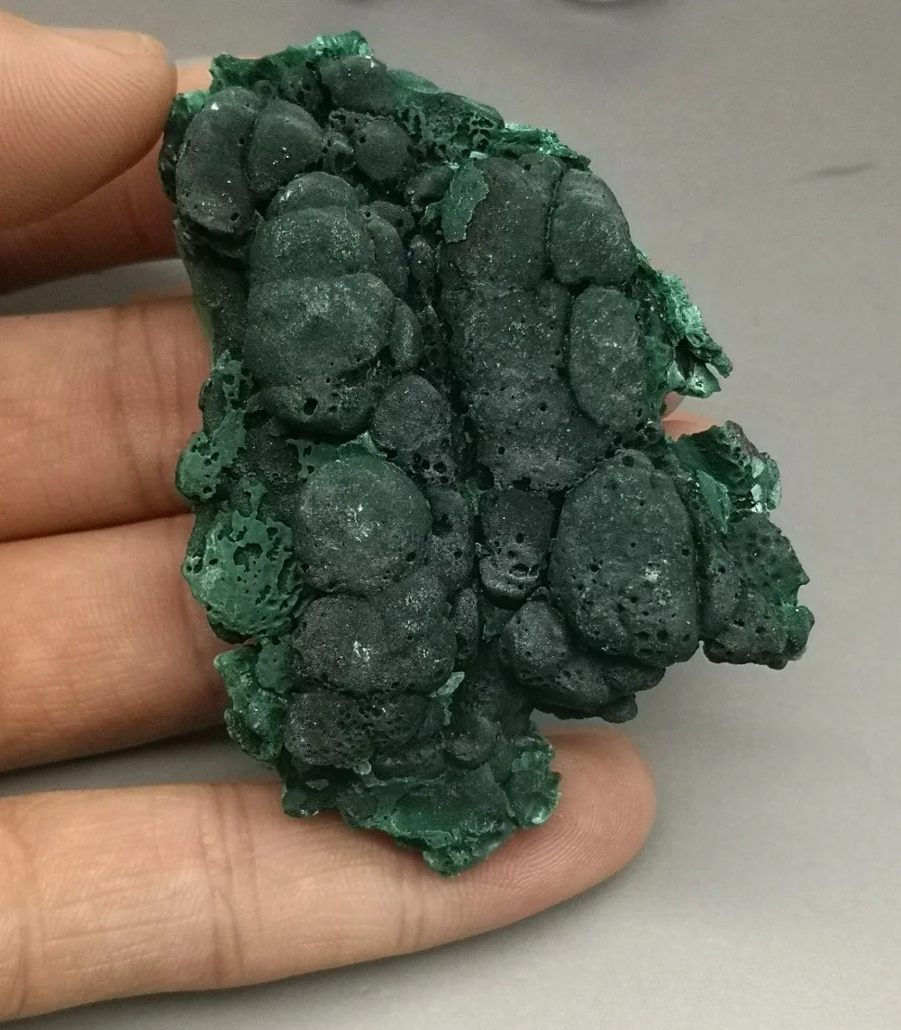 

72g Natural rare malachite mineral specimen green stone crystal teaching specimen collection from China