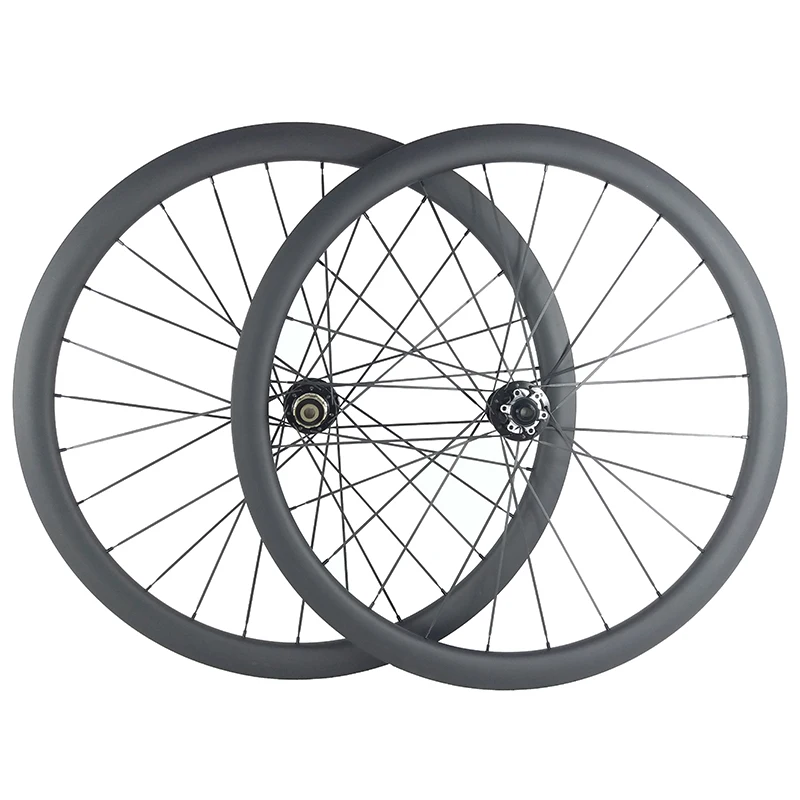 700c 38 мм бескамерный U-образный дорожный диск Углеродные колеса клинчерная