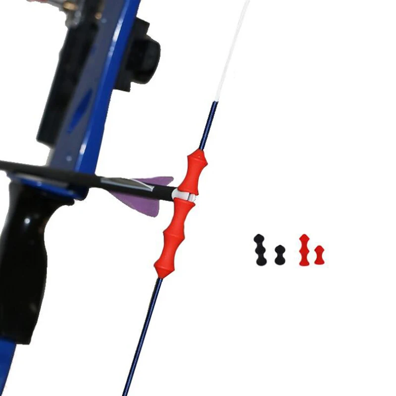 1 комплект Стрельба Из Лука силиконовый палец цель изогнутый Bowstring Saver мягкий