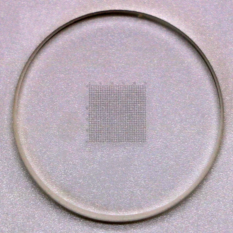 LeeTun DIV 0 2 мм окуляр микрометр для микроскопа глазной калибровки Graticule 25x25 GrideStage