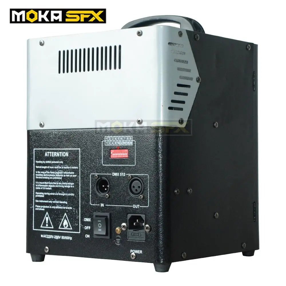 2 шт./лот DMX Flalme машина Фейерверк съемки сцена lpg пламя проектор для вечеринки