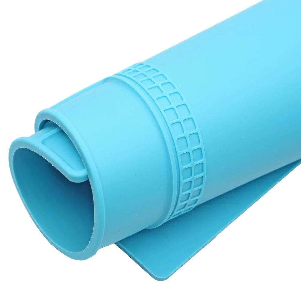 Силиконовый рабочий коврик ESPLB теплоизоляционный для паяльной станции размер 405