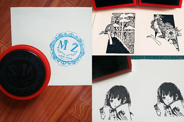 Печать с индивидуальным логотипом на заказ светочувствительное уплотнение