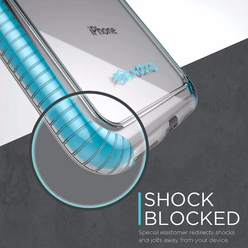 X-Doria Impact Pro Чехол для iPhone SE2 7 8 Phone Plus научно доказанная защита от падения |