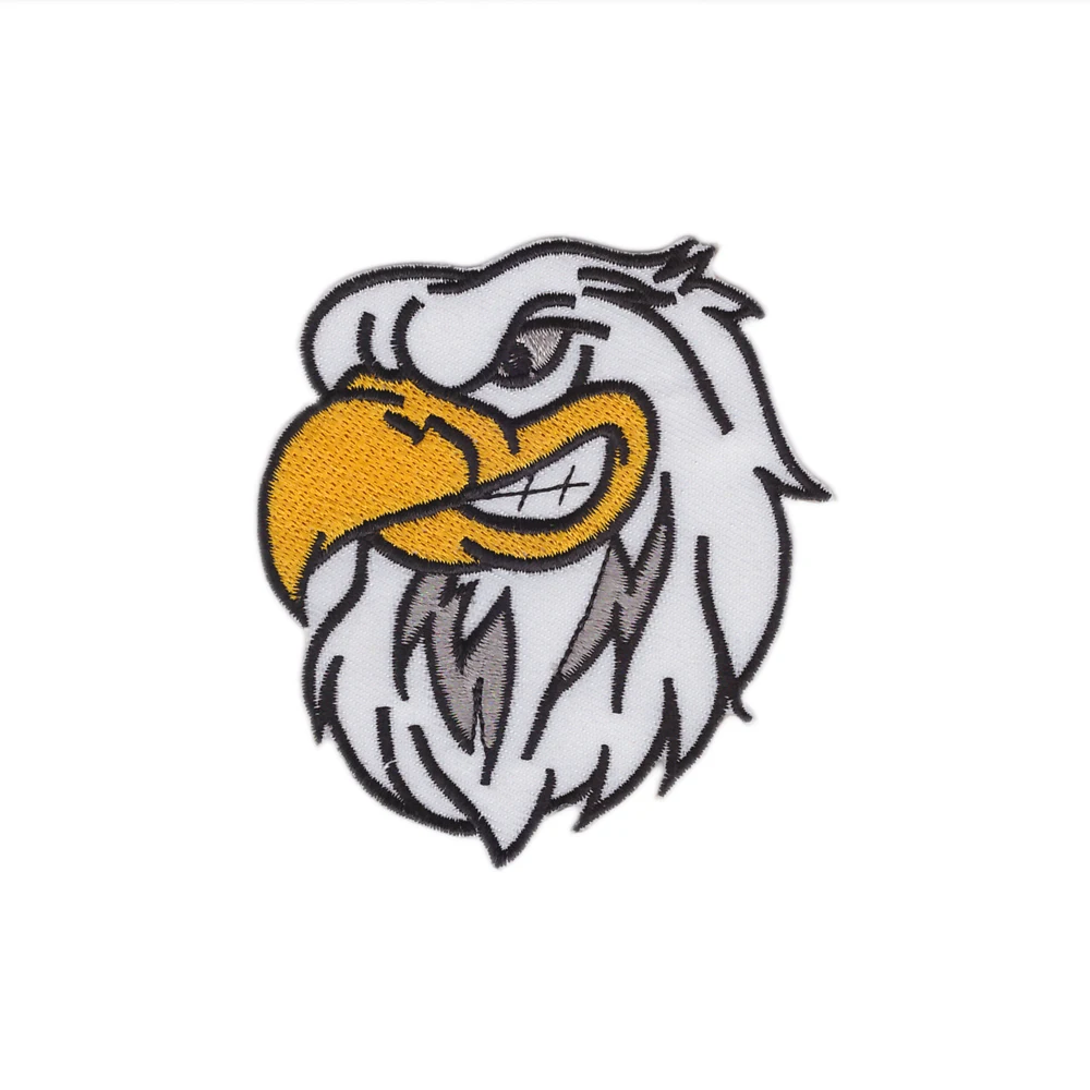 BALD EAGLE EMBROIDERED PATCH new IRON-ON BIKER EMBLEM cloth accessories | Дом и сад