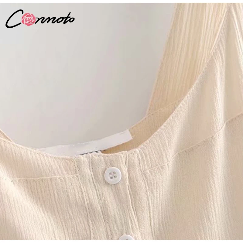 Conmoto Повседневное короткое платье, летние однотонные платья, короткие пляжные платья, облегающие платья без рукавов, лето