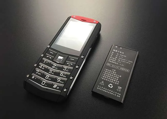 Оригинальная Новинка 100% года хорошая батарея 1970 мАч 3 7 в для AGM M2 IP68 2G GSM