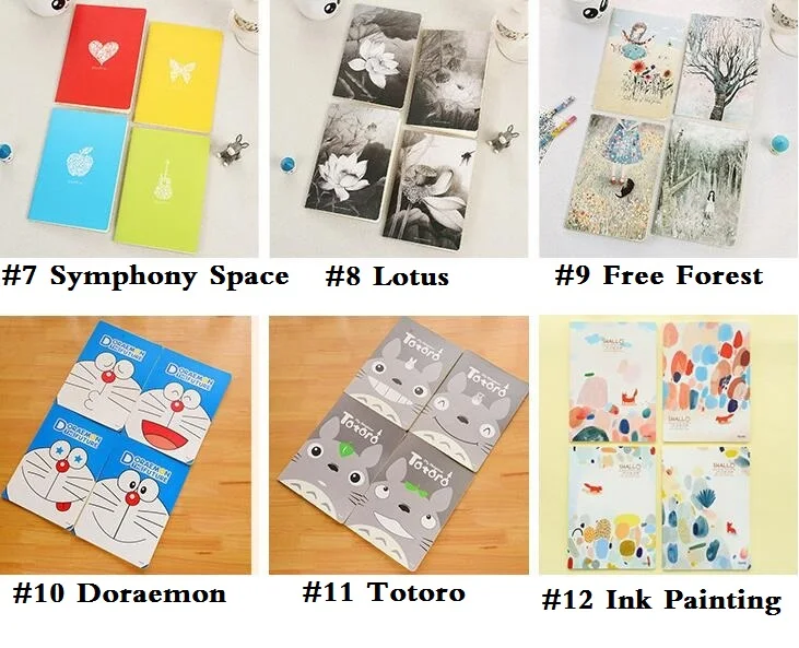 1 шт./лот, записная книжка ZAKKA 32K в стиле мультипликационных друзей, смешанный мир, А5, дневник, подарок для детей, канцелярские принадлежности, офисные школьные принадлежности, 206*140 мм