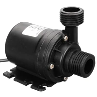 dc 12v 19w ultra quiet pump mini ip68 800lh brushless motor submersible water pump for water circulation system cooling