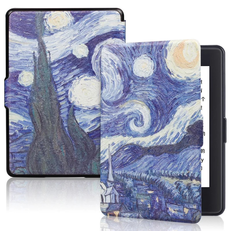 Для Amazon новинка Kindle 8-го поколения ультратонкий Магнитный чехол кожаный чехол для Kindle 8 чехол с функцией сна и пробуждения
