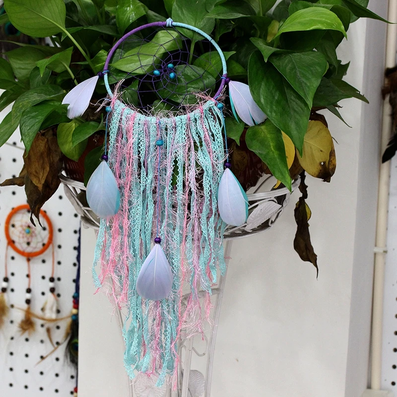 Шелковая лента в скандинавском стиле Ловец снов 55X20 см для свадебной вечеринки