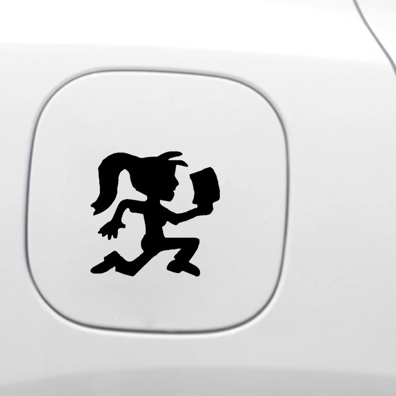 

QYPF 12.9*12.5CM Cartoon Lovely Running Decor Car Sticker High Quality Accessories Reflective Vinyl Silhouette C16-0816