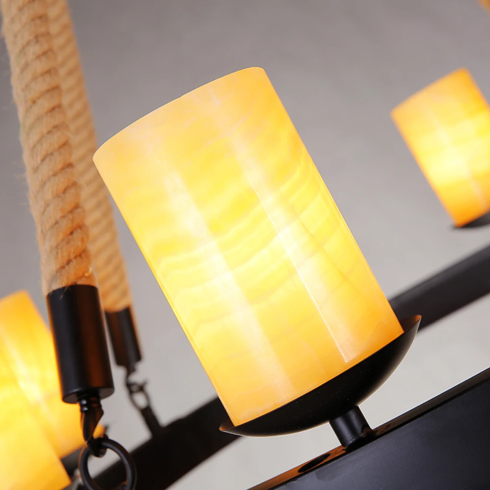 Искусственный мрамор Современная большая люстра элегантные потолочные