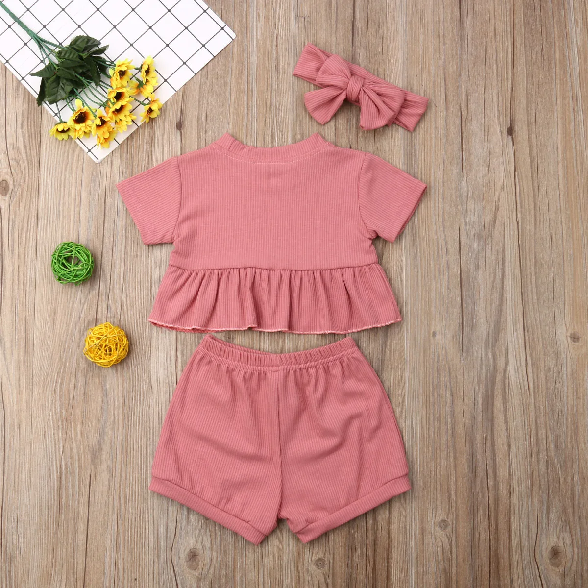 Твердые наряды для новорожденных мальчиков и девочек от 6 месяцев до 3 лет топы с