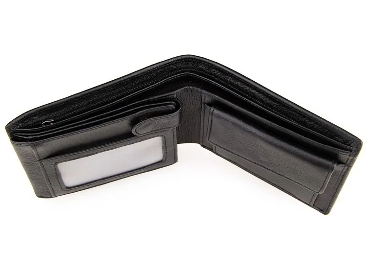 Высококачественный кошелек из 100% натуральной коровьей кожи для мужчин