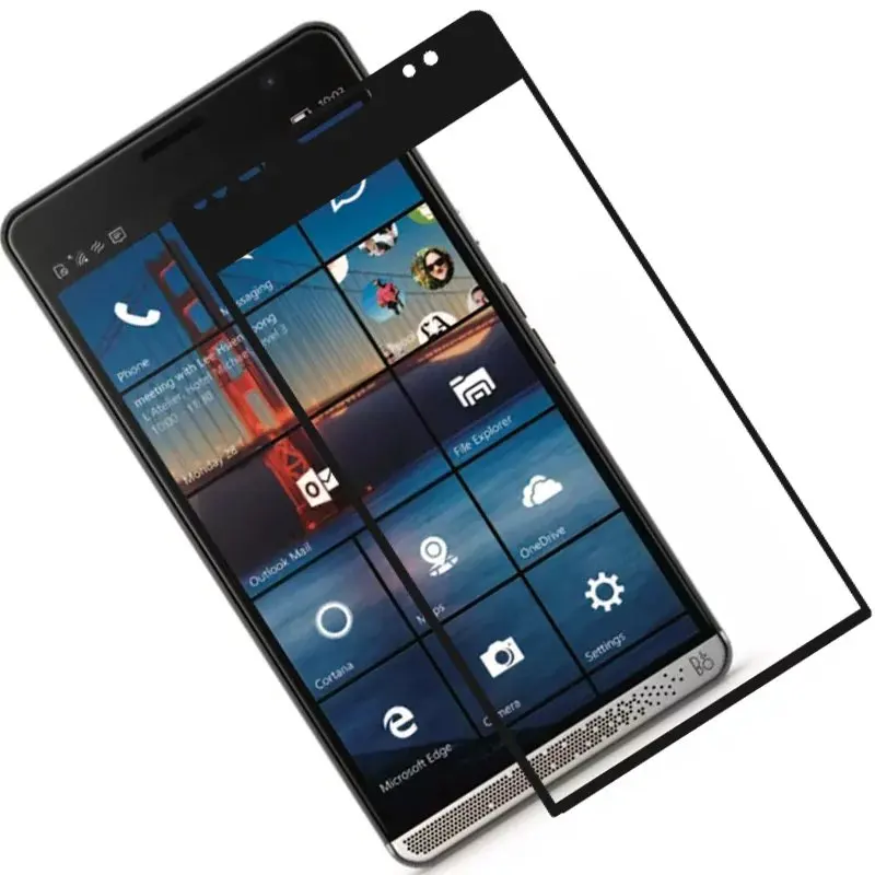 Полное покрытие из закаленного стекла для hp Elite X3 5 96 &quot9 H HD полное против царапин