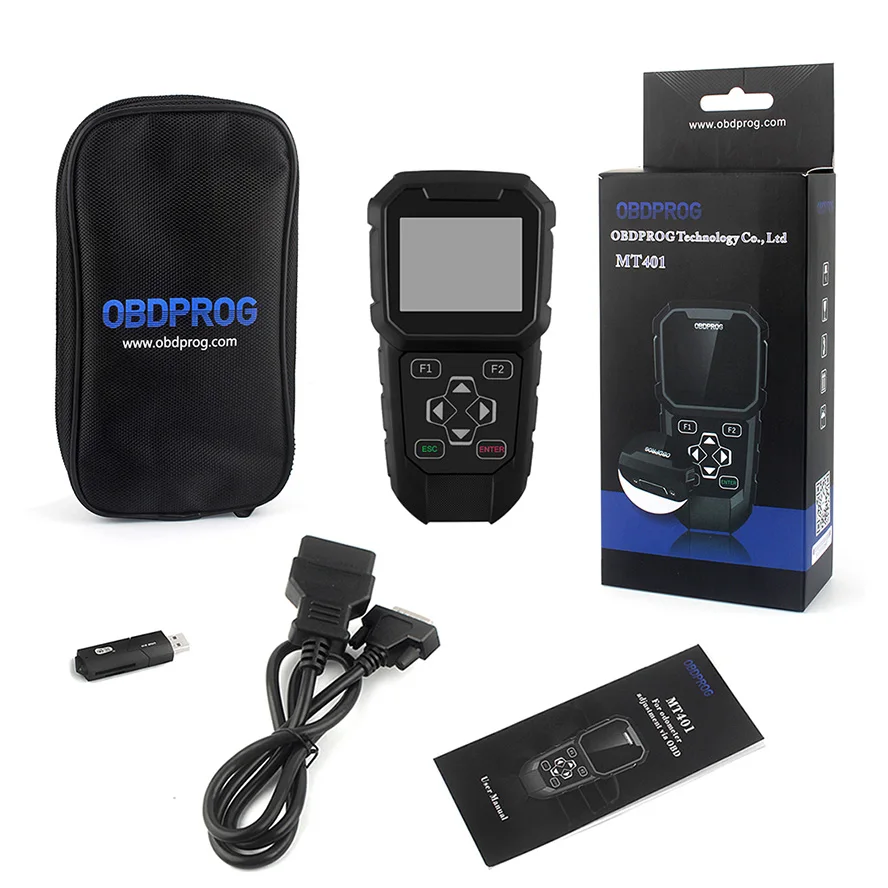 OBDPROG MT401 Настройка счетчика пробега инструмент коррекции OBD2 считыватель кода