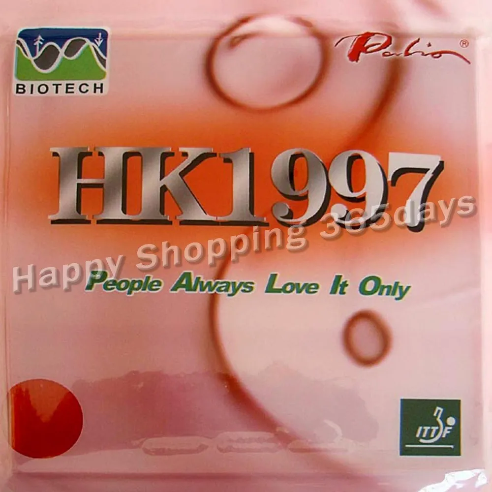 Palio HK1997 (HK 1997) (BIOTECH) pips in настольного тенниса/pingpong резины с губкой|rubber doormat|rubber wedge flip