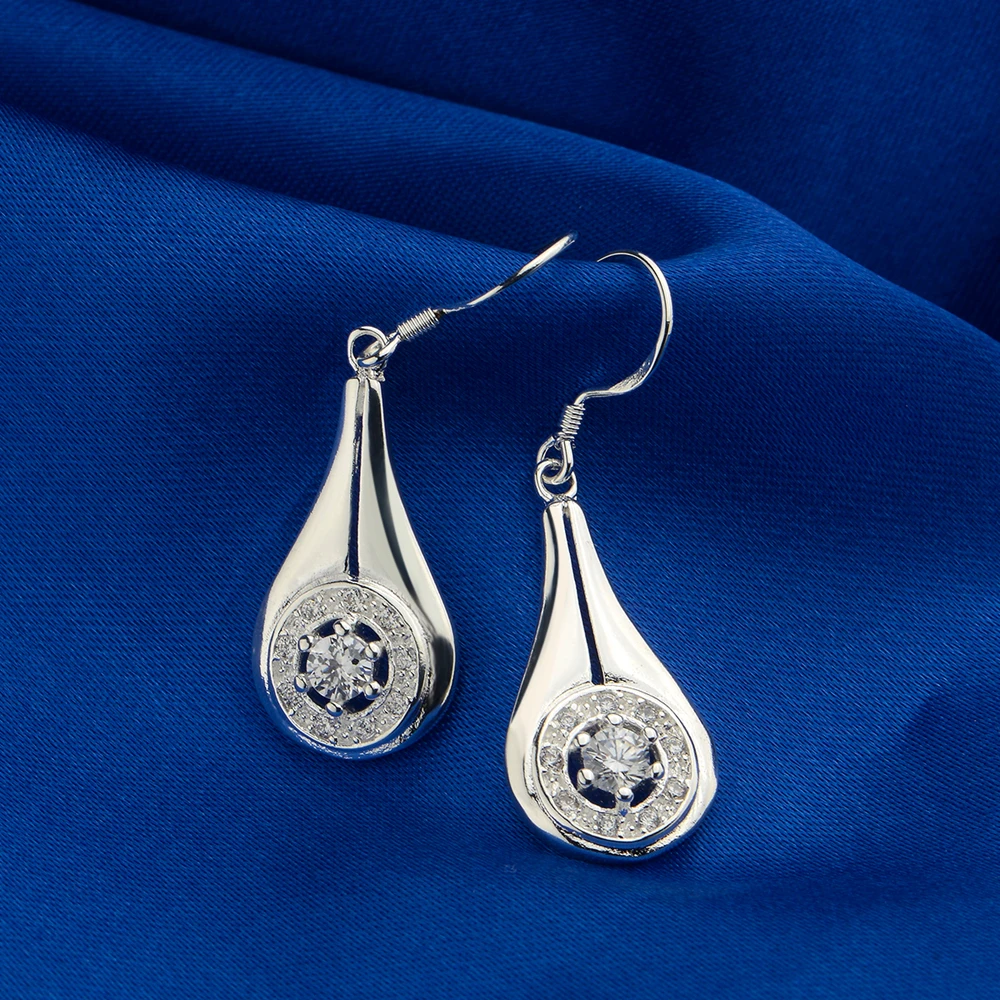 Женский браслет из стерлингового серебра 925 пробы с милым отверстием и круглым