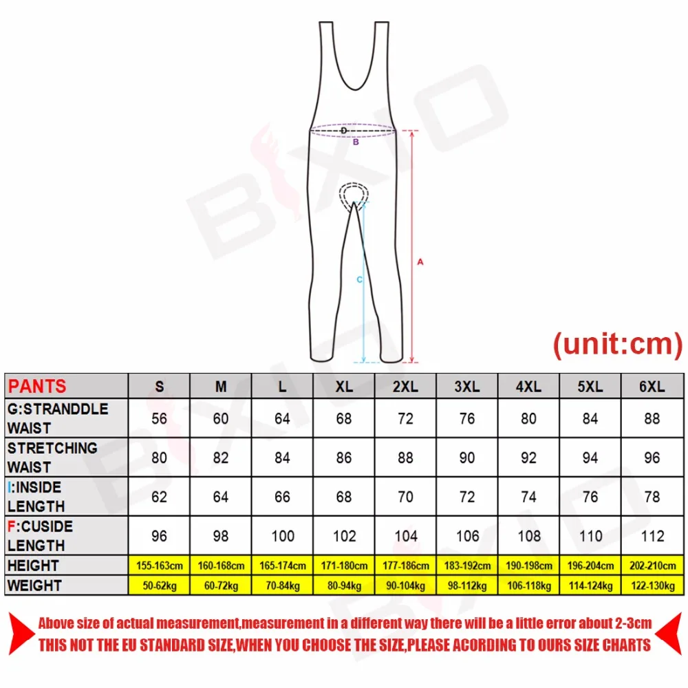 

New BXIO Brand Cycling Pants Autumn Pro Team UV400 Bicycle Clothing Gel Pad MTB Bike Long Bib Trousers Cycling Kits 022