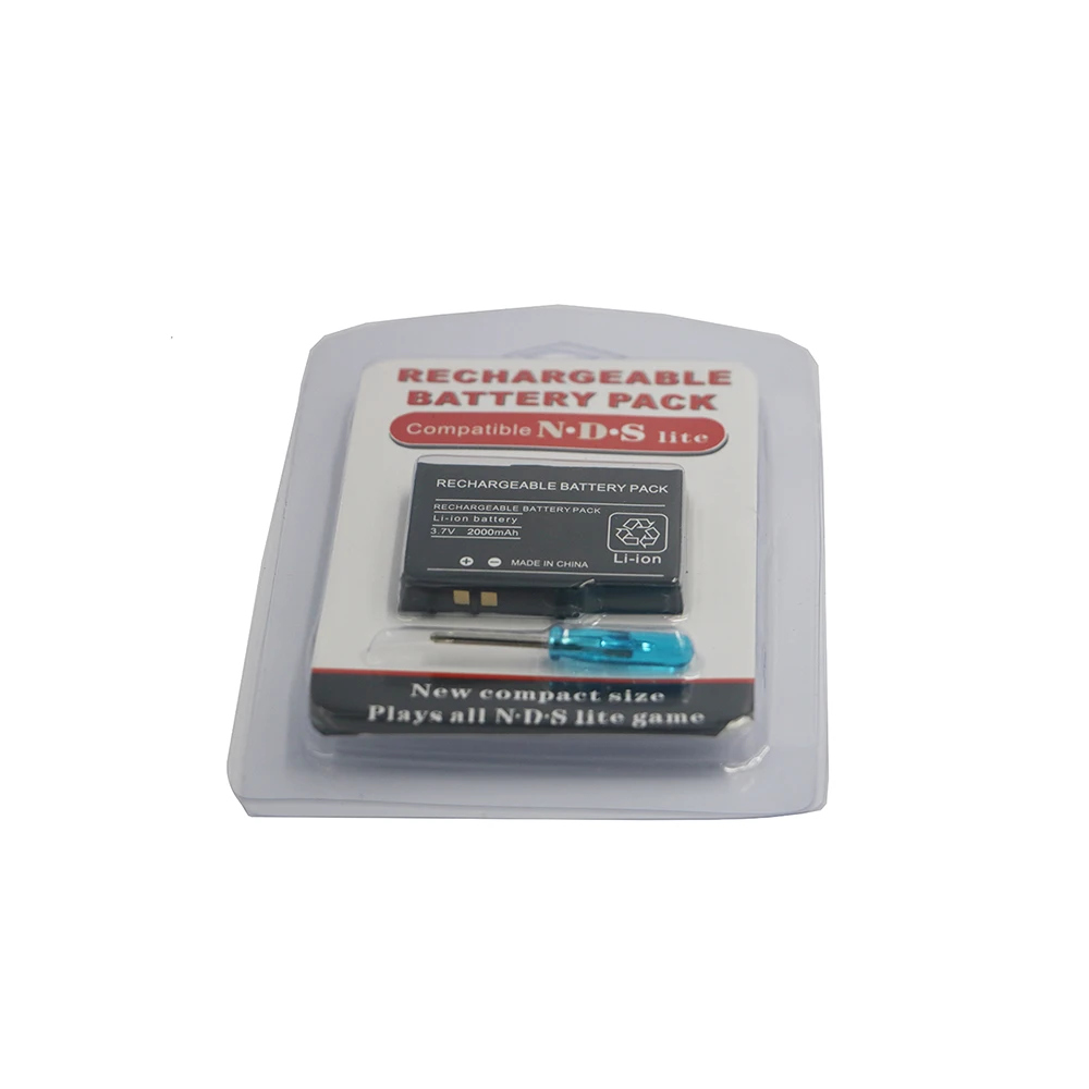 Литий ионная аккумуляторная батарея + мини отвертка для NDS Lite Nintendo DS консоль NDSL