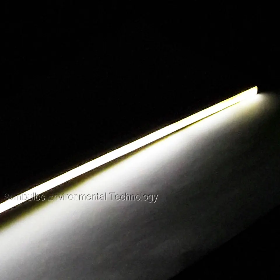 Фото 10 шт./лот Sumbulbs 300x6 мм 400x6 мм 600x6 мм длинная светодиодная полоса COB 20 Вт 17 Вт 14 Вт DC12-14V гибкая 60 см 40 см 30 см COB лампа №5