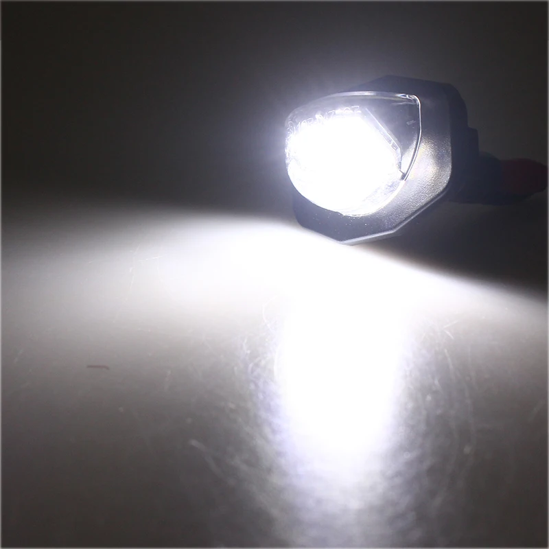 2X Автомобильный светодиодный Подсветка регистрационного номера 12V SMD3528 Светодиодная лампа для номерного знака для Защитные чехлы для сидений, сшитые специально для Toyota Corolla Auris Alphard Сиенна желаю Scion XB XD Urban