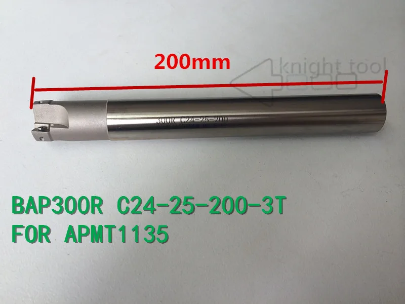 

BAP300R C24-25-200-3T BAP Right Angle Shoulder End Mill APMT1135 Inserts