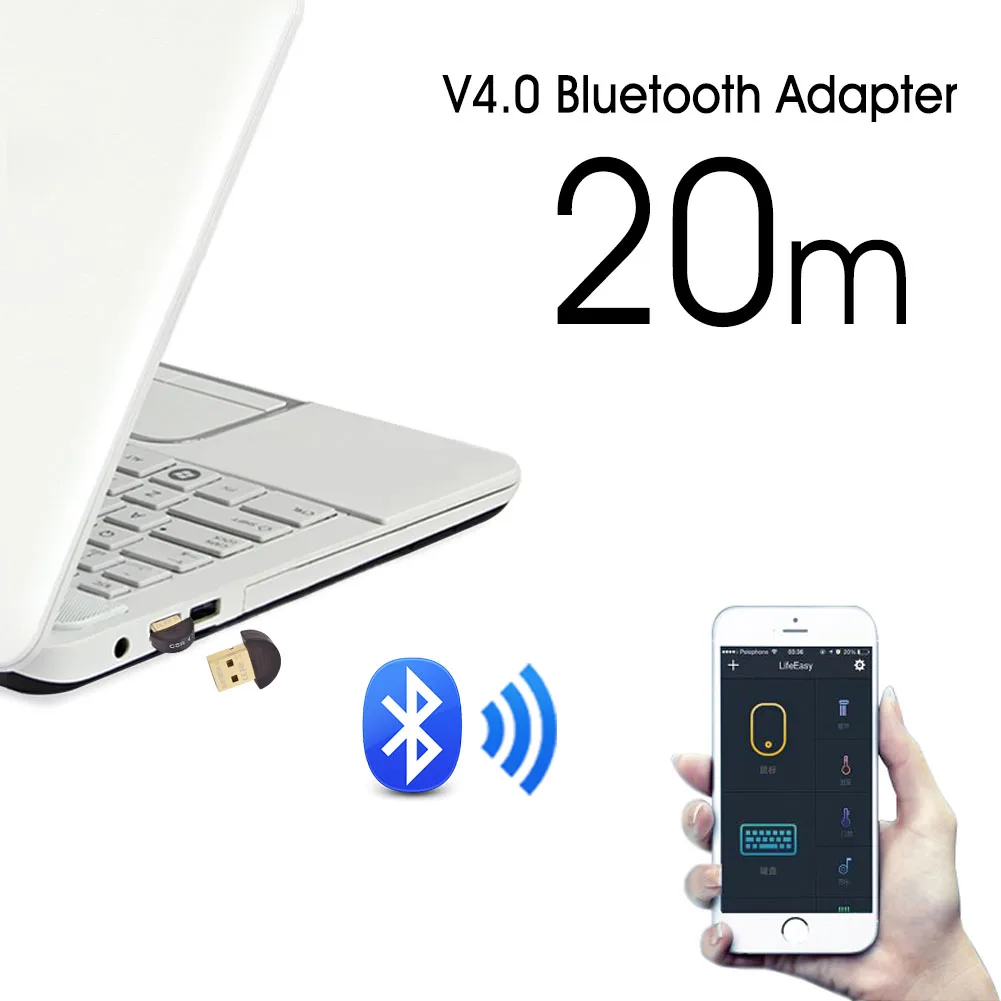 EASYIDEA USB Bluetooth адаптер 4 0 беспроводной мини ключ высокое качество передатчик 3